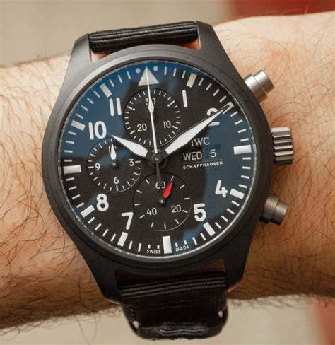 iwc costliest watch|iwc chronograph top gun.